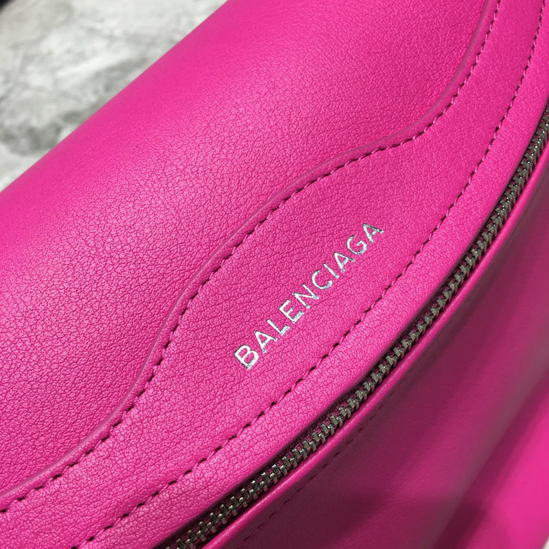Balen Souvenir XXS Belt Bag In Dark Pink, For Women,  Bags 11.8in/30cm