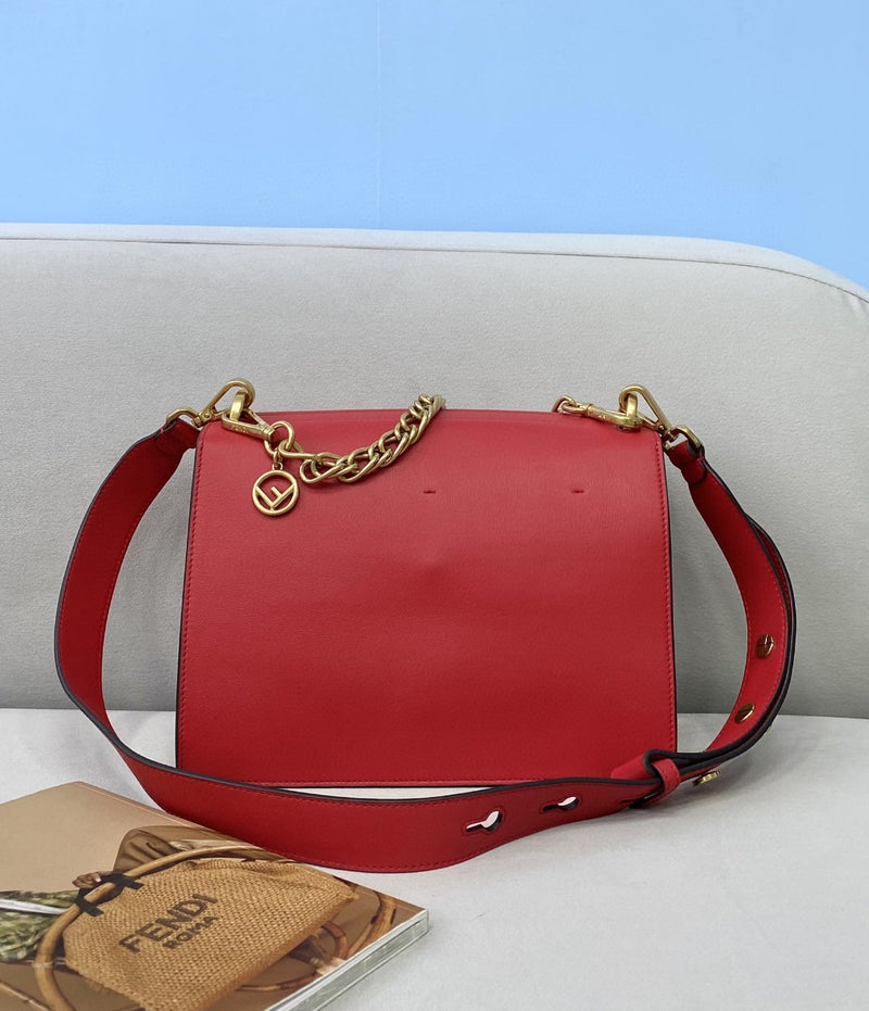 FI Kan U Small Red Bag For Woman 25cm/9.5in