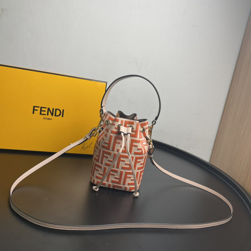 FI Mon Tresor Orange Mini Bag For Woman 18cm/7in