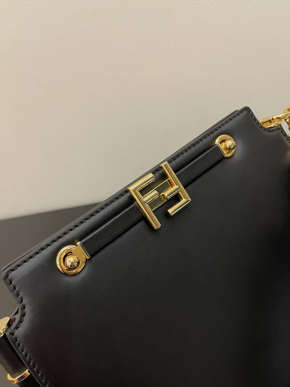 FI Touch Black Bag For Woman 19cm/7.5in