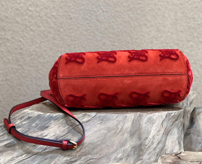 FI First Small Red Bag For Woman 26cm/10in