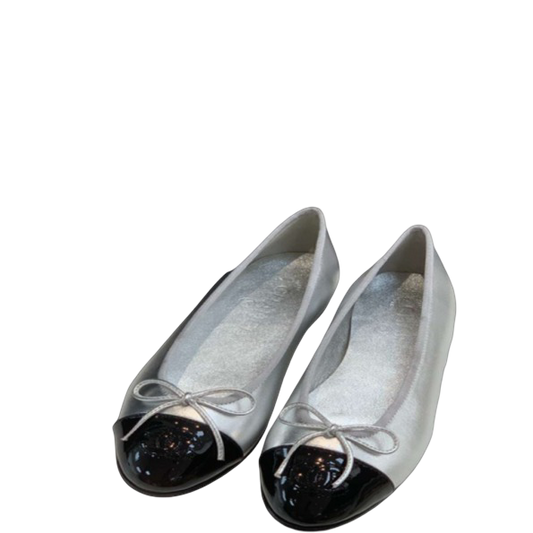 CHL SILVER BALLET FLATS