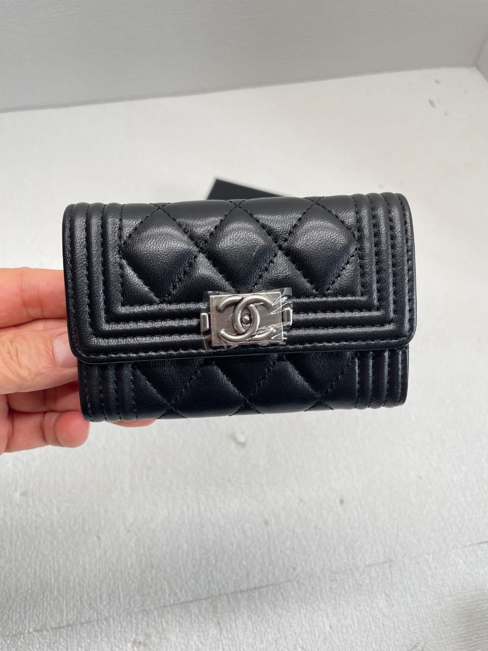 CHL BOY CLASSIC WALLET BLACK SILVER 84432