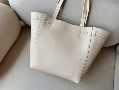 CE Small Cabas Phantom In Soft Grained Beige For Women 12in/31cm 