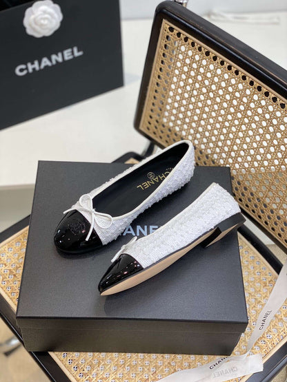 CHL FLATS WHITE BALLET