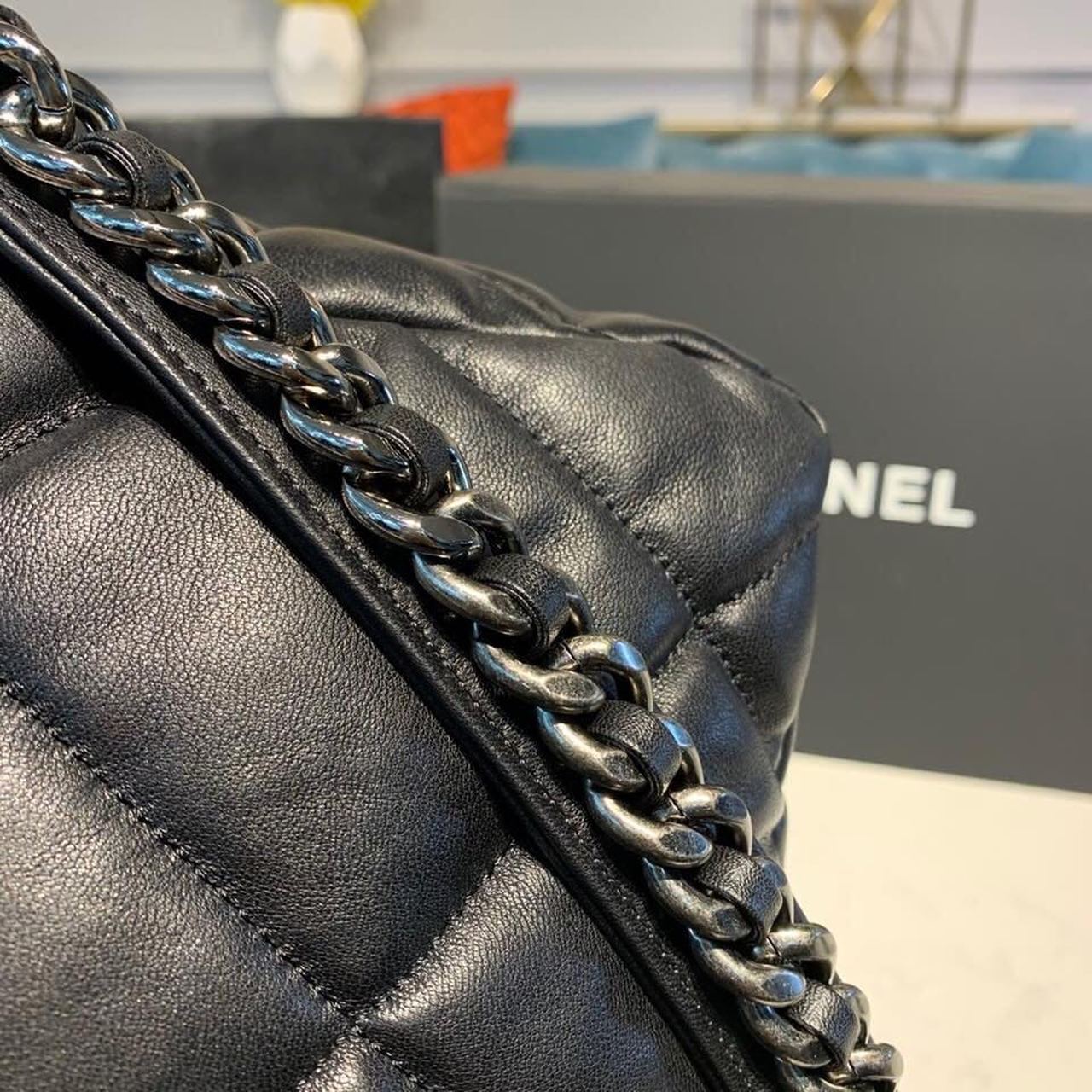 CHL 19 HandBag Black For Women 11.8in/30cm