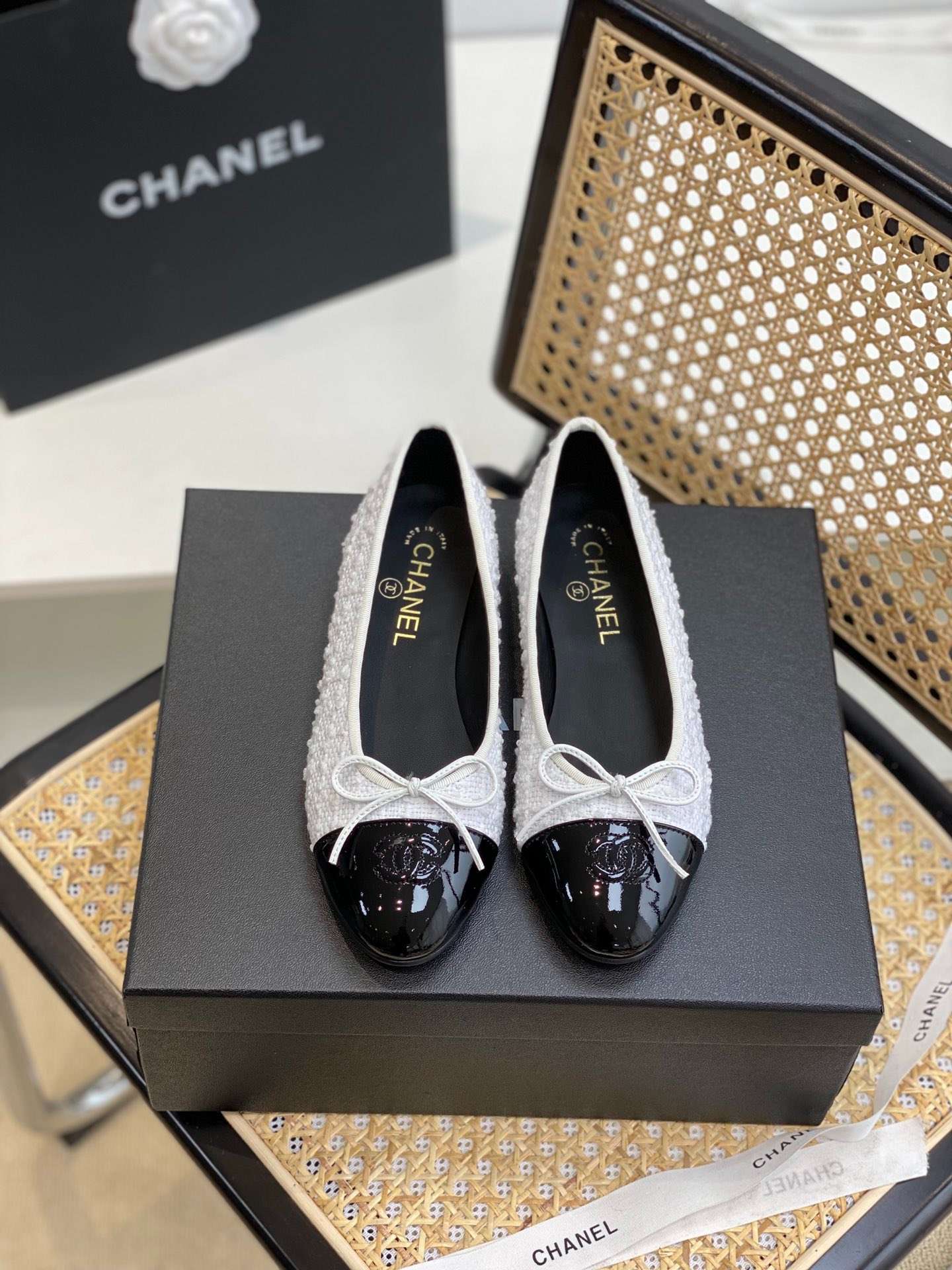 CHL FLATS WHITE BALLET