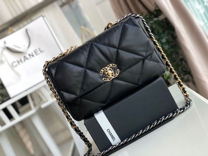 CHL 19 HandBag Black For Women 11.8in/30cm