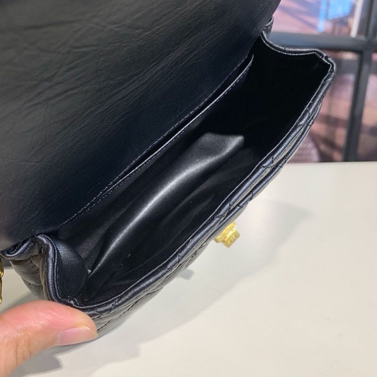 ChanelReissue 2.55 Waist Belt Bag Black For Women, Women’s Bags, Shoulder And Crossbody Bags 6.7in/17cm