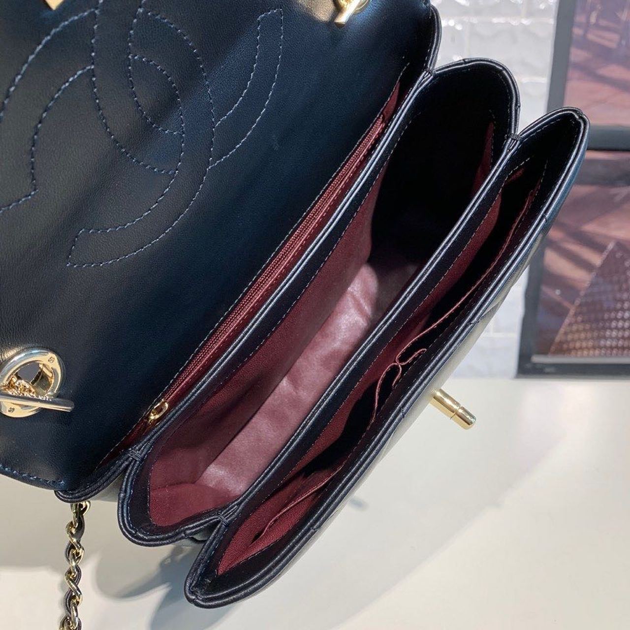 ChanelTrendy ChanelBag Black For Women, Women’s Handbags, Shoulder And Crossbody Bags 10.2in/26cm