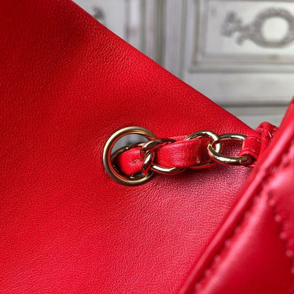 ChanelMini Flap Bag Red For Women, Women&#8217;s Bags, Women&#8217;s Bag, Shoulder And Crossbody 7.8in/20cm A69900