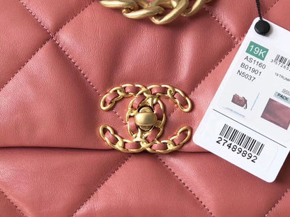 CHL 19 Handbag 26cm PiNike For Women AS1160