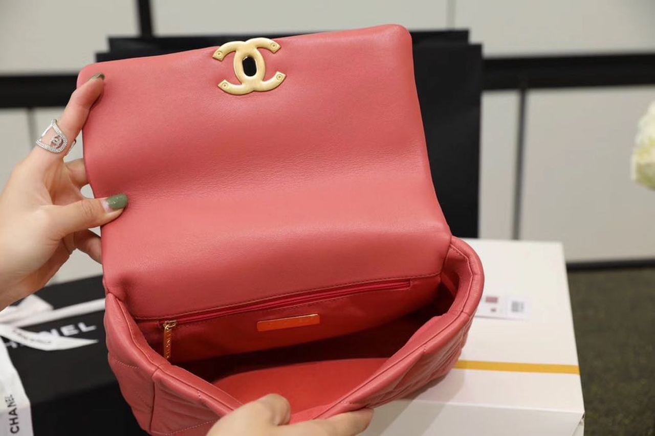 CHL 19 Handbag 26cm Rose PiNike For Women AS1160