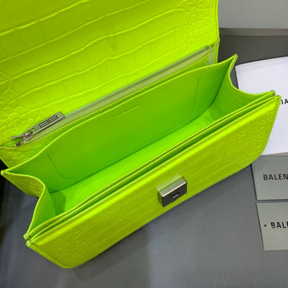 Balen Gossip Small Shoulder Bag Green Neon, For Women,  Bags 9.1in/23cm