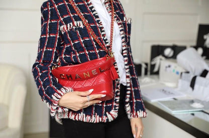 ChanelGabrielle Small Hobo Bag Red For Women 7.8in/20cm A91810