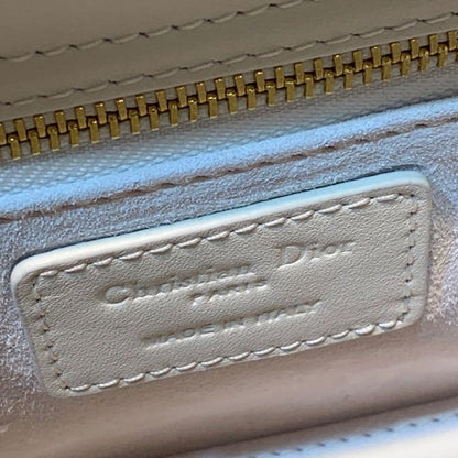 DI Mini Lady Bag Ivory For Women 6.5in/17cm CD M0505SLOI