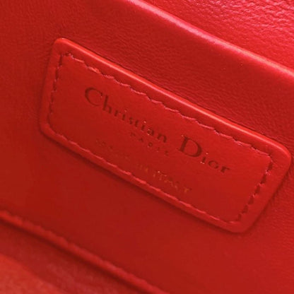 DI Mini 30 Montaigne Bag Gold Toned Hardware Red For Women 18cm/7in CD