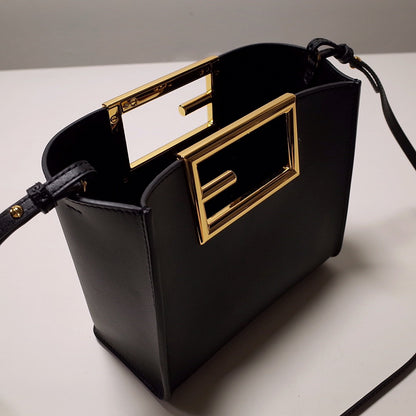 FI Way Small Black Bag For Woman 17.5cm/7in 8BS054AAIWF0KUR