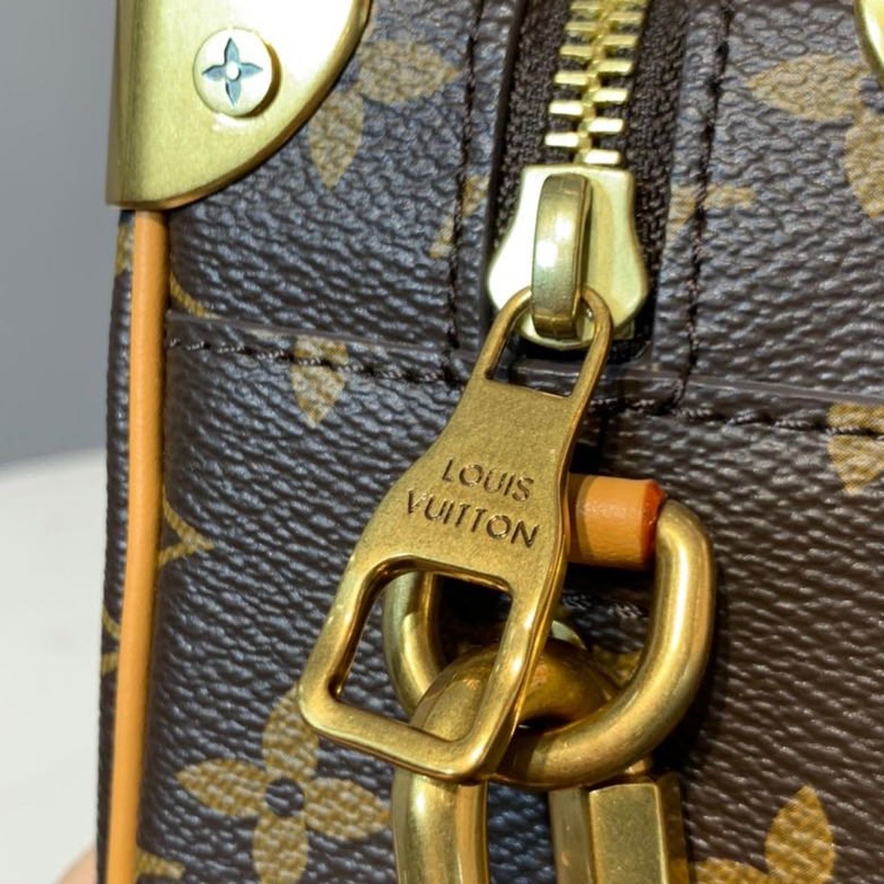 LV Mini Soft Trunk Monogram Canvas For Women, WoBags, Shoulder And Crossbody Bags 7.2in/18.5cm LV M68906