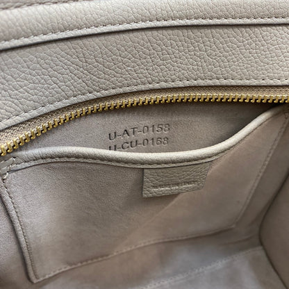 CE Nano LuGucciage Bag In Drummed Light Brown For Women 8in/20cm 189243DRU.03UN