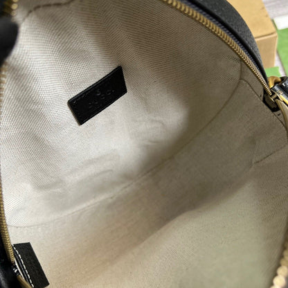 gg x Adidas Ophidia Shoulder Bag Black For Women, Women&#8217;s Bags 8.6in/22cm gg 