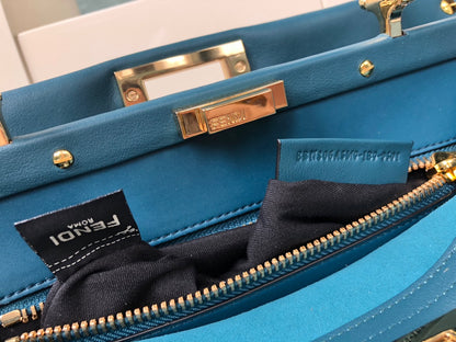 FI Handle Bag Blue For Woman 12.6in/32cm