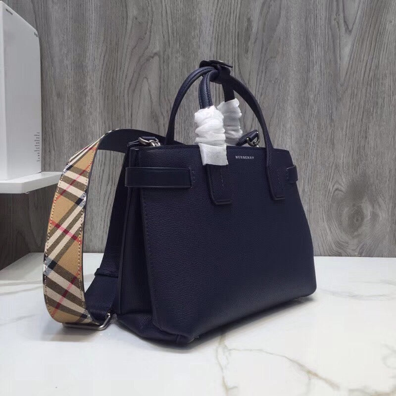 BB The Small Banner Bag Dark Blue For Women, Bags 10.6in/26cm