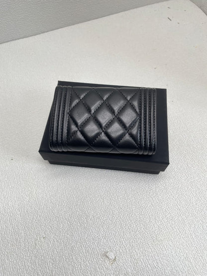 CHL BOY CLASSIC WALLET BLACK SILVER 84432