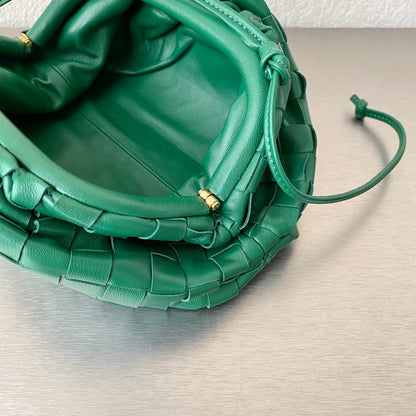 BV Mini Pouch Green, For Women, Bags 8.6in/22cm