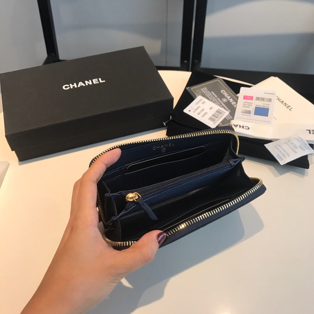 CHL RED BLACK WALLET 16.5CM