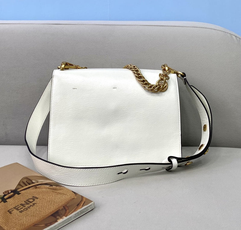 FI Kan U Small White Bag For Woman 25cm/9.5in
