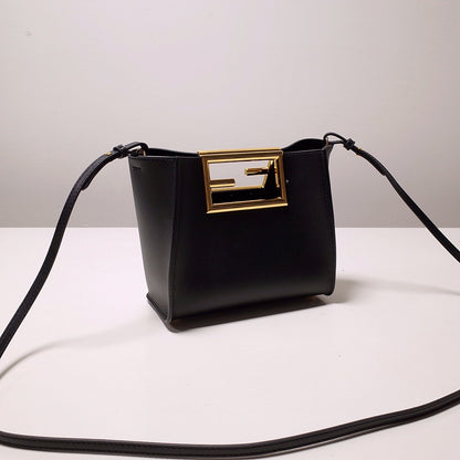 FI Way Small Black Bag For Woman 17.5cm/7in 8BS054AAIWF0KUR