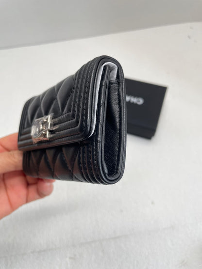 CHL BOY CLASSIC WALLET BLACK SILVER 84432