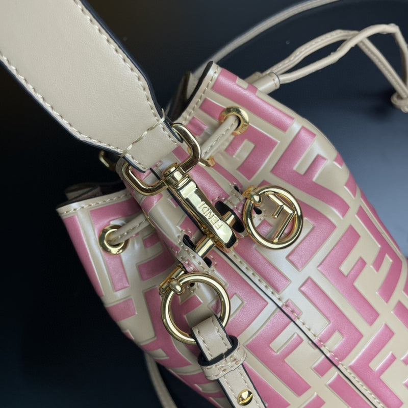 FI Mon Tresor Pink Mini Bag For Woman 18cm/7in