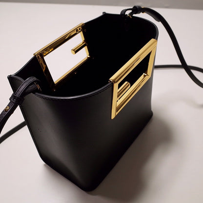 FI Way Small Black Bag For Woman 17.5cm/7in 8BS054AAIWF0KUR