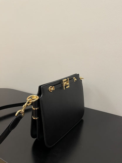 FI Touch Black Bag For Woman 19cm/7.5in