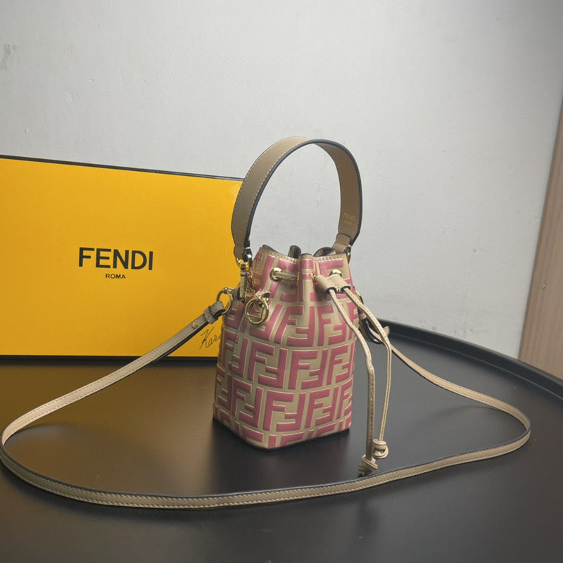 FI Mon Tresor Pink Mini Bag For Woman 18cm/7in