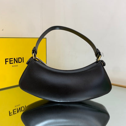 FI O’Lock Swing Black Bag For Woman 32cm/12in 8BS068AHM0F19KX