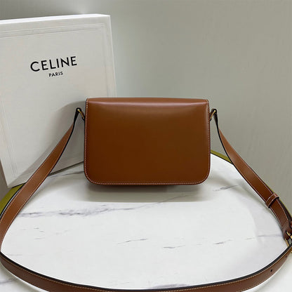 CL CLASSIQUE TRIOMPHE BAG in shiny calfskin