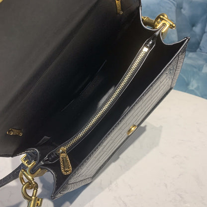 DG Medium Devotion Bag Black For Women 9.5in/24cm
