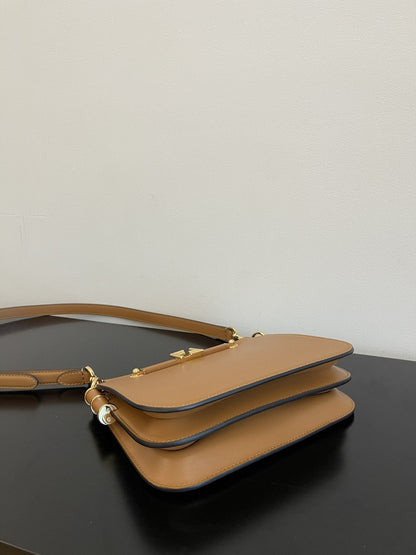 FI Touch Brown Bag For Woman 19cm/7.5in