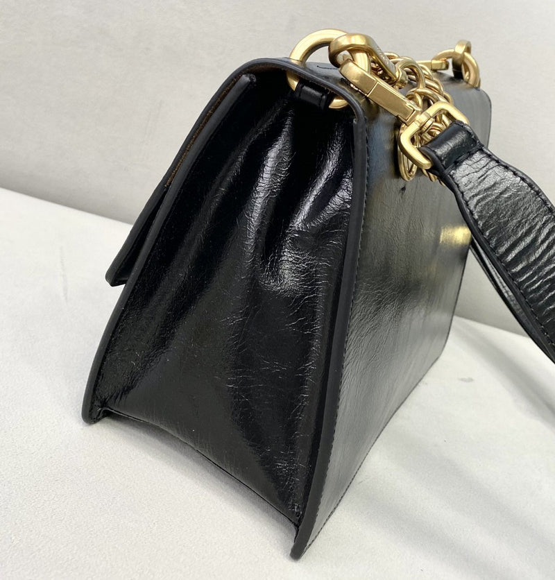 FI Kan U Small Black Bag For Woman 25cm/9.5in