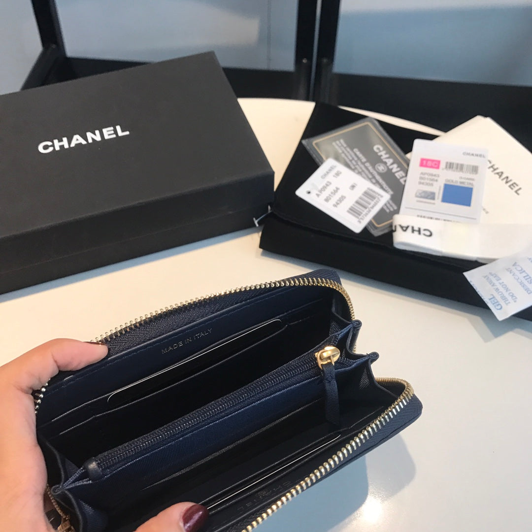 CHL RED BLACK WALLET 16.5CM