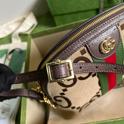 gg Ophidia Jumbo gg Small Shoulder Bag Brown For Women, Women&#8217;s Bags 9.3in/24cm gg ‎‎499621 UKMIG 2570