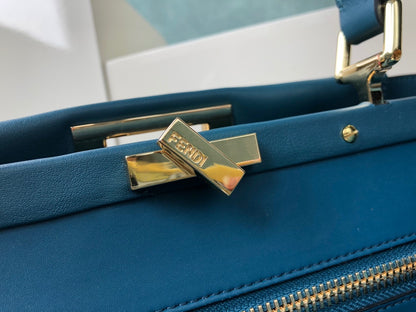 FI Handle Bag Blue For Woman 12.6in/32cm