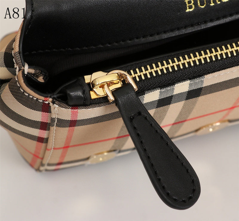 BB Vintage Check And Small Crossbody Bag Archive Beige For Women, Bags 7.1in/18cm 80264541