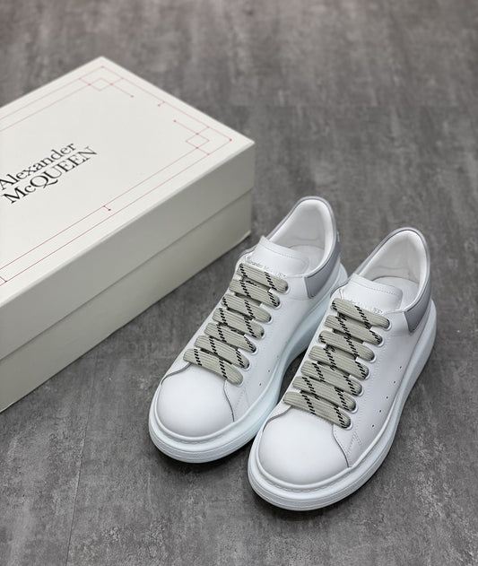 Alexander McQueen Oversized Sneaker White/Grey For Men