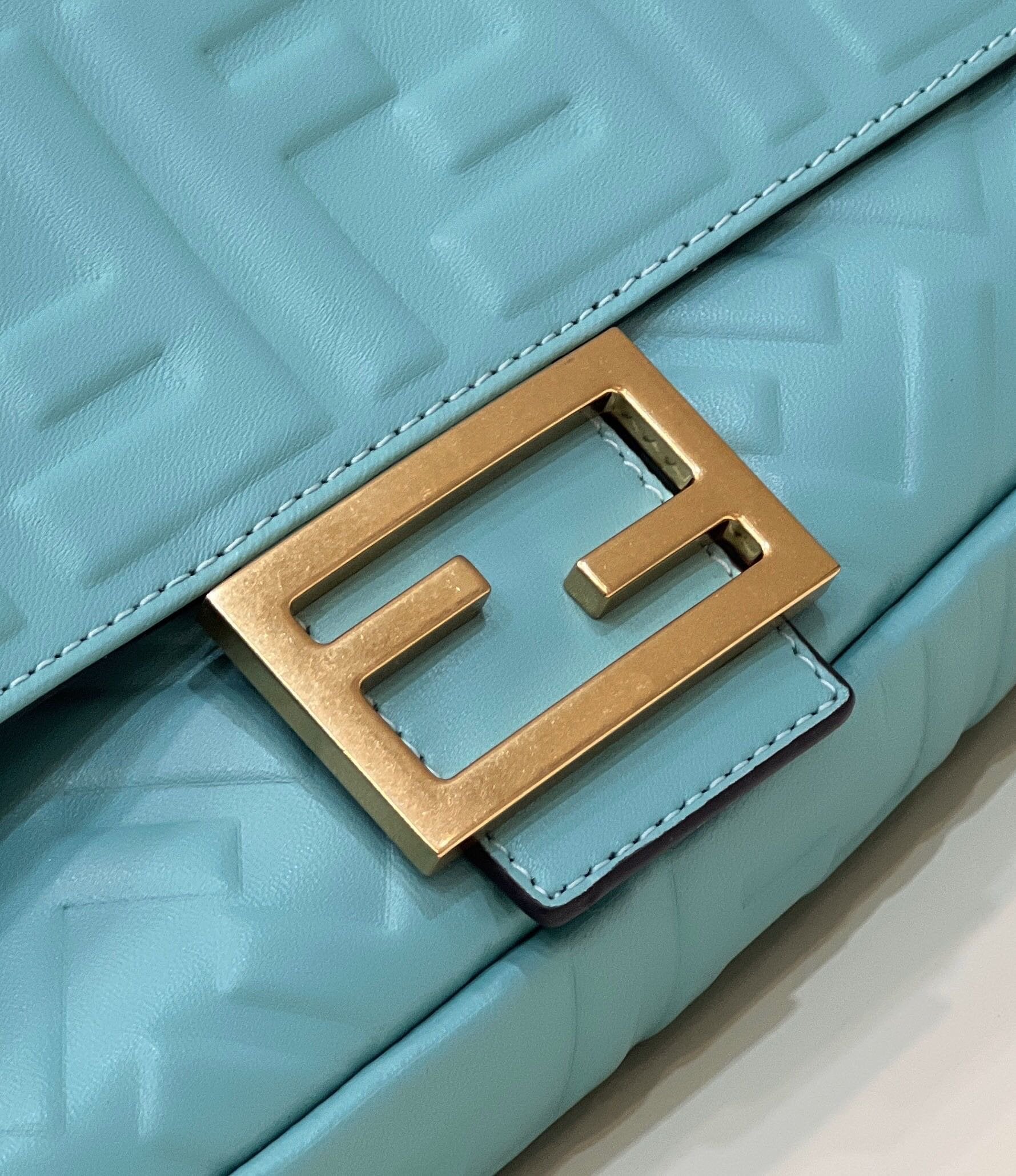 FI Baguette Teal For Women, Women&#8217;s Handbags, Shoulder And Crossbody Bags 10.6in/27cm FF 8BR600