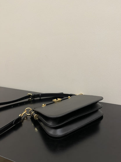 FI Touch Black Bag For Woman 19cm/7.5in