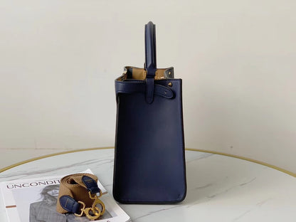 FI Peekaboo X-Lite Tote Medium Dark Blue Bag For Woman 30cm/12in
